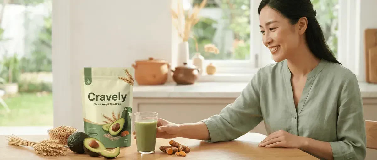 Hero background produk Cravely