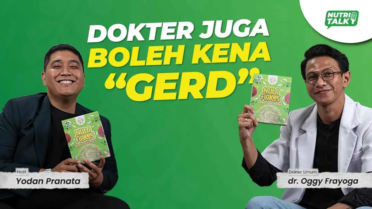 Nutri Talk bersama Dokter Oggy Frayoga Kupas Tuntas beda Maag dan Gerd Hubungannya dengan Stres