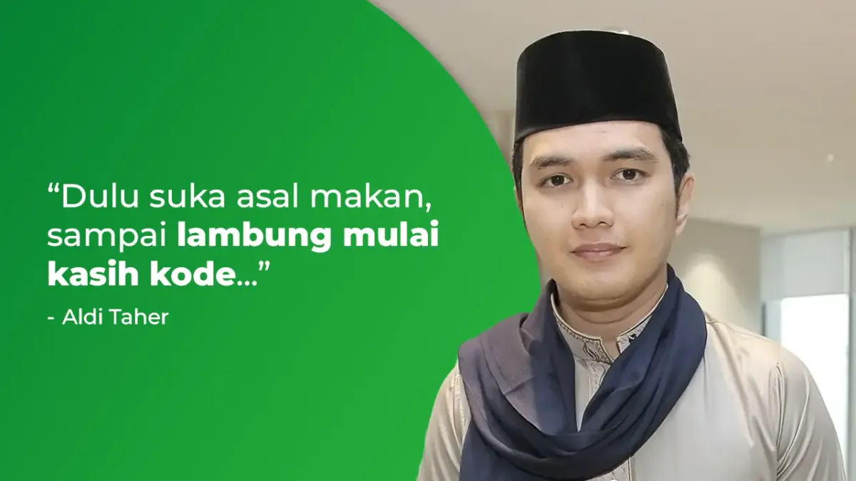 Lambung Mulai "Kasih Kode" Perih? Intip Cara Aldi Taher Atasi Asam Lambung Agar Tetap Eksis!