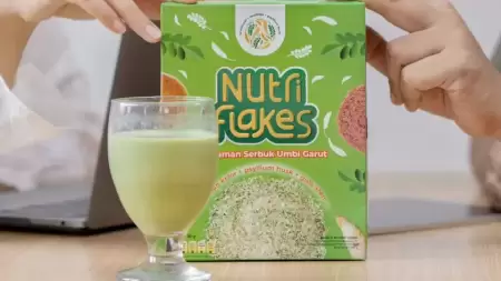 Cek dan Ricek Nutriflakes berapa Gram? Informasi pada Box dan Penyajian