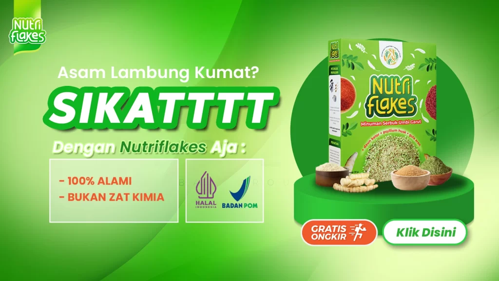 manfaat Sereal Asam Lambung Nutriflakes